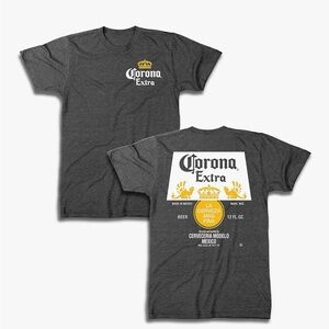 Corona Extra Charcoal/Heather Gray T-Shirt